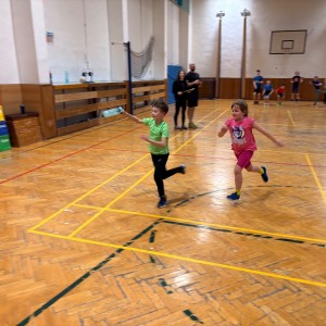 Oddílovka v tělocvičně