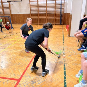 Oddílovka v tělocvičně