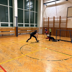 Oddílovka v tělocvičně