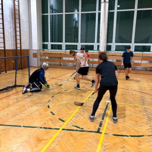 Oddílovka v tělocvičně