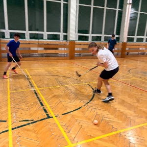 Oddílovka v tělocvičně