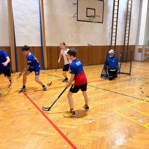 Oddílovka v tělocvičně