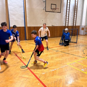 Oddílovka v tělocvičně