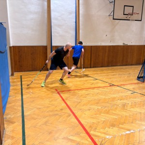 Oddílovka v tělocvičně