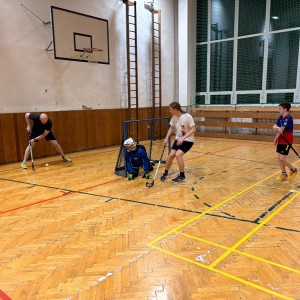 Oddílovka v tělocvičně