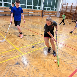 Oddílovka v tělocvičně