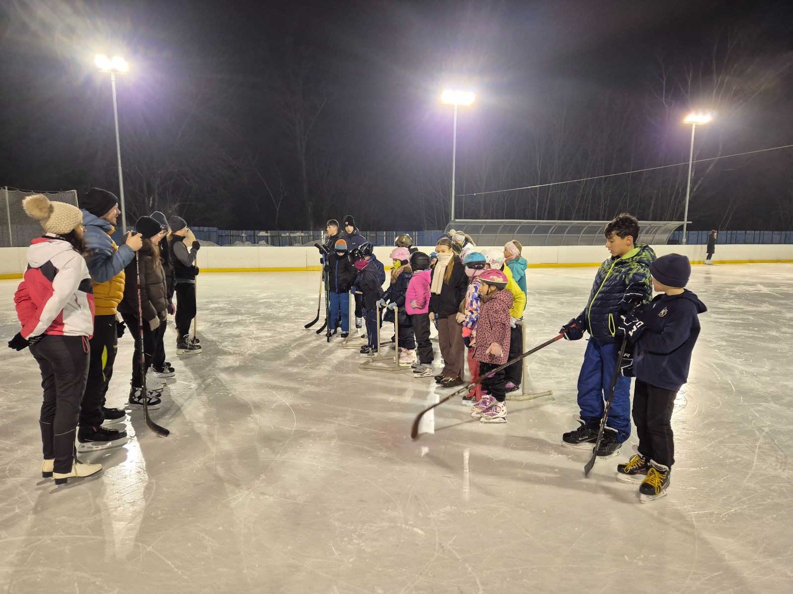 Hukvaldská oddílovka na ledě