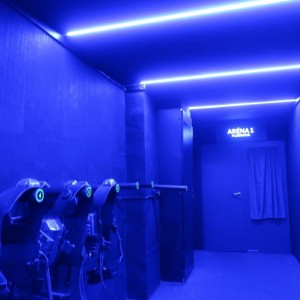 Laser game starších