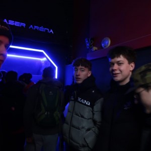 Laser game starších