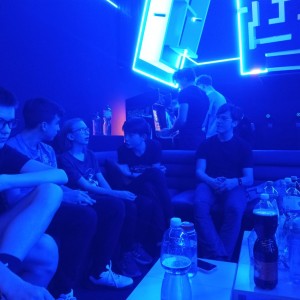 Laser game starších