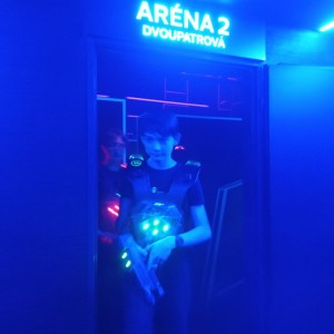 Laser game starších