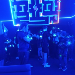 Laser game starších