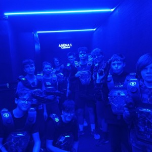 Laser game starších