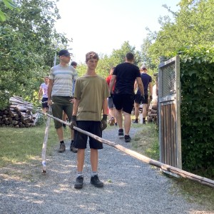 Stavěčka, den první
