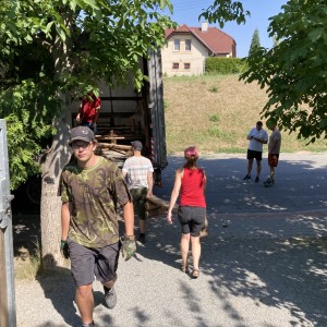 Stavěčka, den první