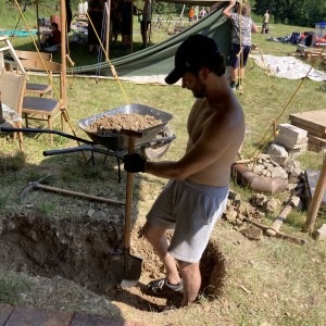 Stavěčka, den první