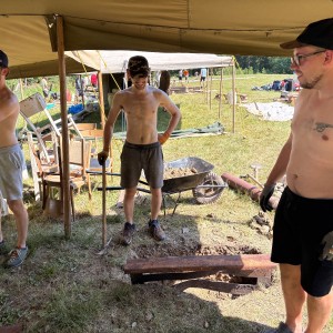 Stavěčka, den první