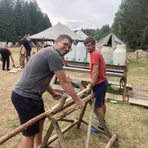 Tábor, den první, část druhá