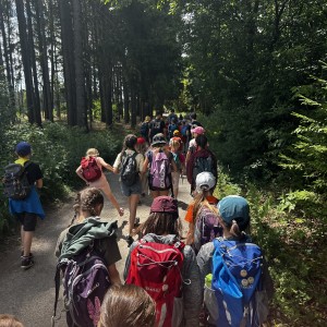 Tábor, den první