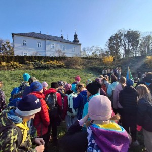 Závody vlčat a světlušek v Šenově