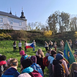 Závody vlčat a světlušek v Šenově