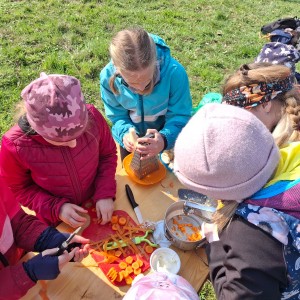 Závody vlčat a světlušek v Šenově