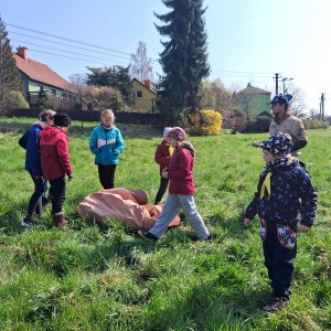 Závody vlčat a světlušek v Šenově