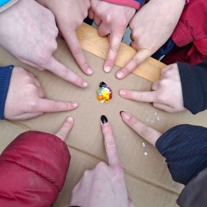 Závody vlčat a světlušek v Šenově